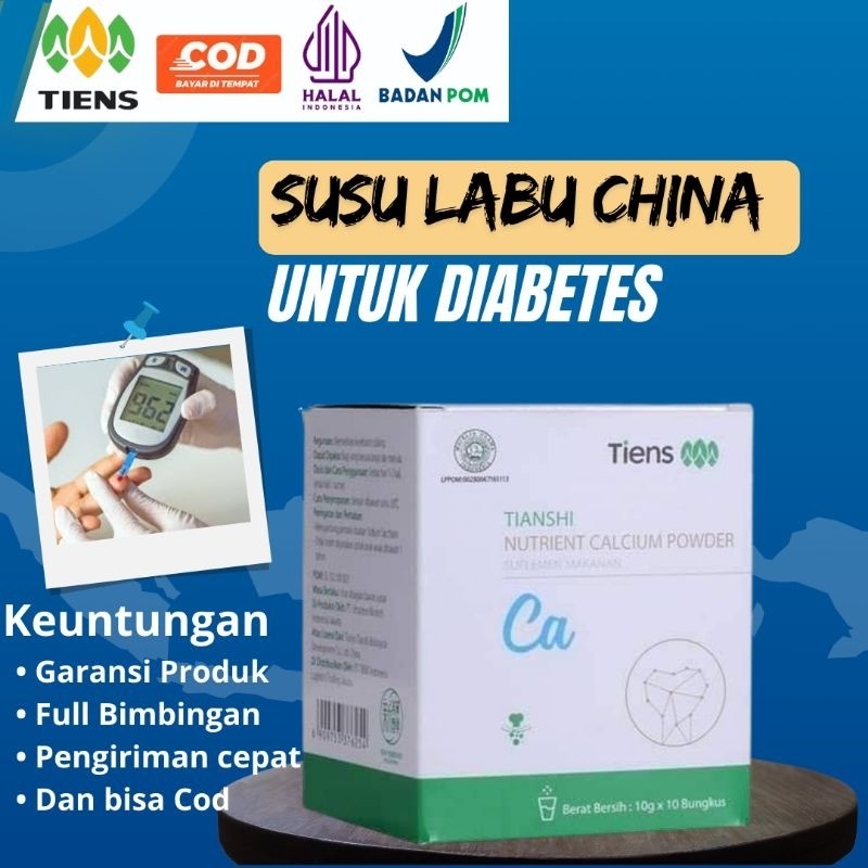 

(VIRAL & AMPUH) OBAT CHINA DIABETES - Susu Labu Diabetes NUTRIENS CALSIUM POWDER - Susu untuk Diabetes - Mengobati