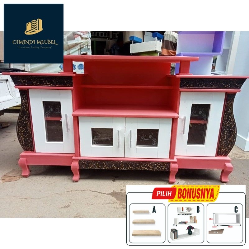 PROMO Rak TV Meja TV Minimalis Murah Cirebon Kuningan Majalengka Indramayu Subang Brebes Tegal Pemal