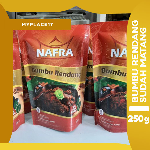 ✨TERLARIS -Bumbu Rendang Asli PADANG sudah ditumis - Tidak Pedas