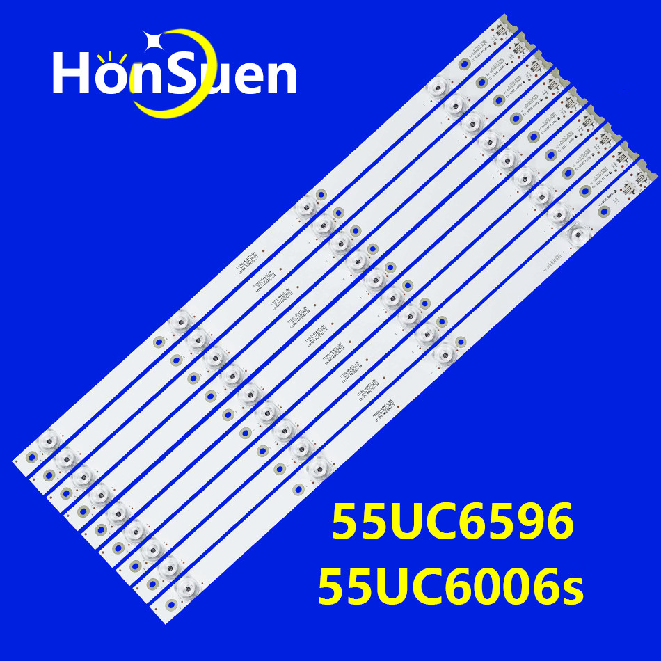 LED Backlight strip For TV 55UC6586 55UC6596 55UC6006s TV 55P3CUS 55P3CFS L55P3CUS LVU550ND1L cd9w27