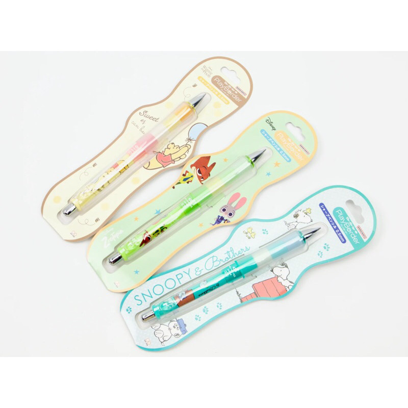 

Pilot Dr Grip Playborder Pencil Pooh Zootopia Baymax Original Japan