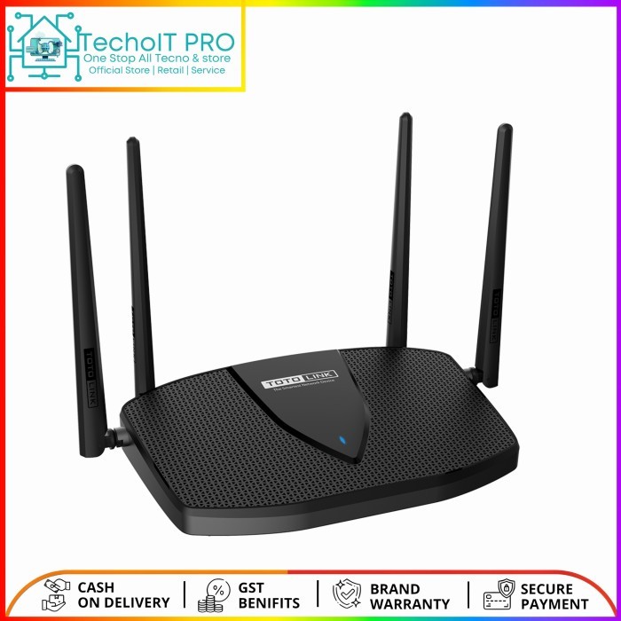 Totolink X5000R AX1800 Dual Band Gigabit Wi-Fi 6 Router