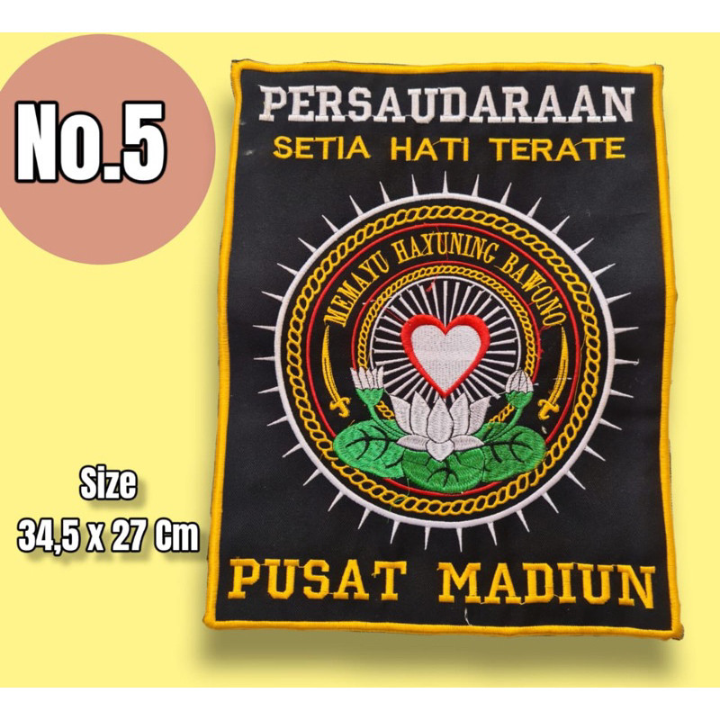 BET PUNGGUNG BORDIR PSHT PUSAT MADIUN By  Rebirth Fashion