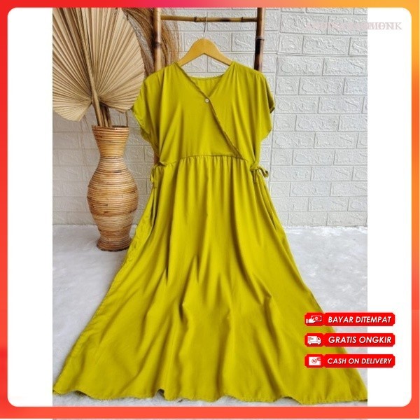 DASTER RAYON DASTER KIMONO POLOS PANJANG