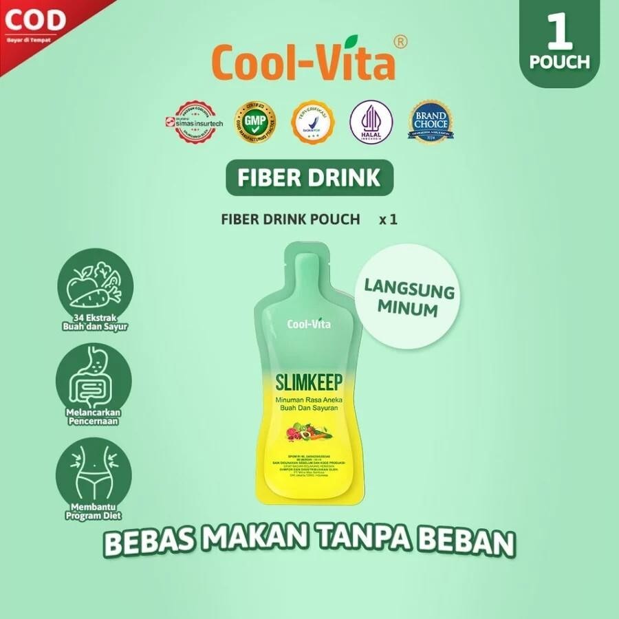 

Coolvita Drink 1 pouch - Minuman Rasa Buah dan Sayuran 1 pouch 45ml