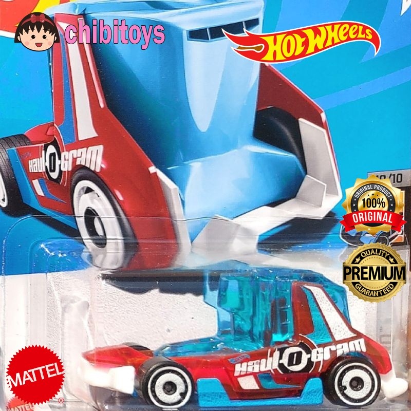 Hot Wheels Haul O Gram 2019 Biru 2023 Merah Truck Kontainer Original Mattel