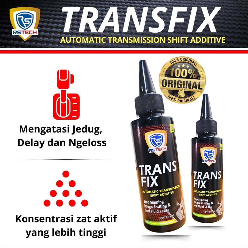 Transfix Additive Transmisi Oli Mobil Matic Jedug Delay Loss Aditif