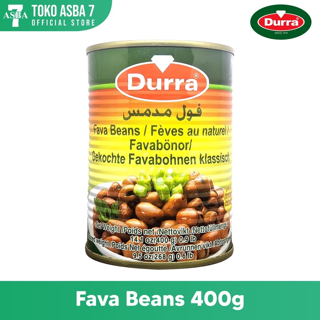 

DURRA FAVA BEANS PLAIN 400GR