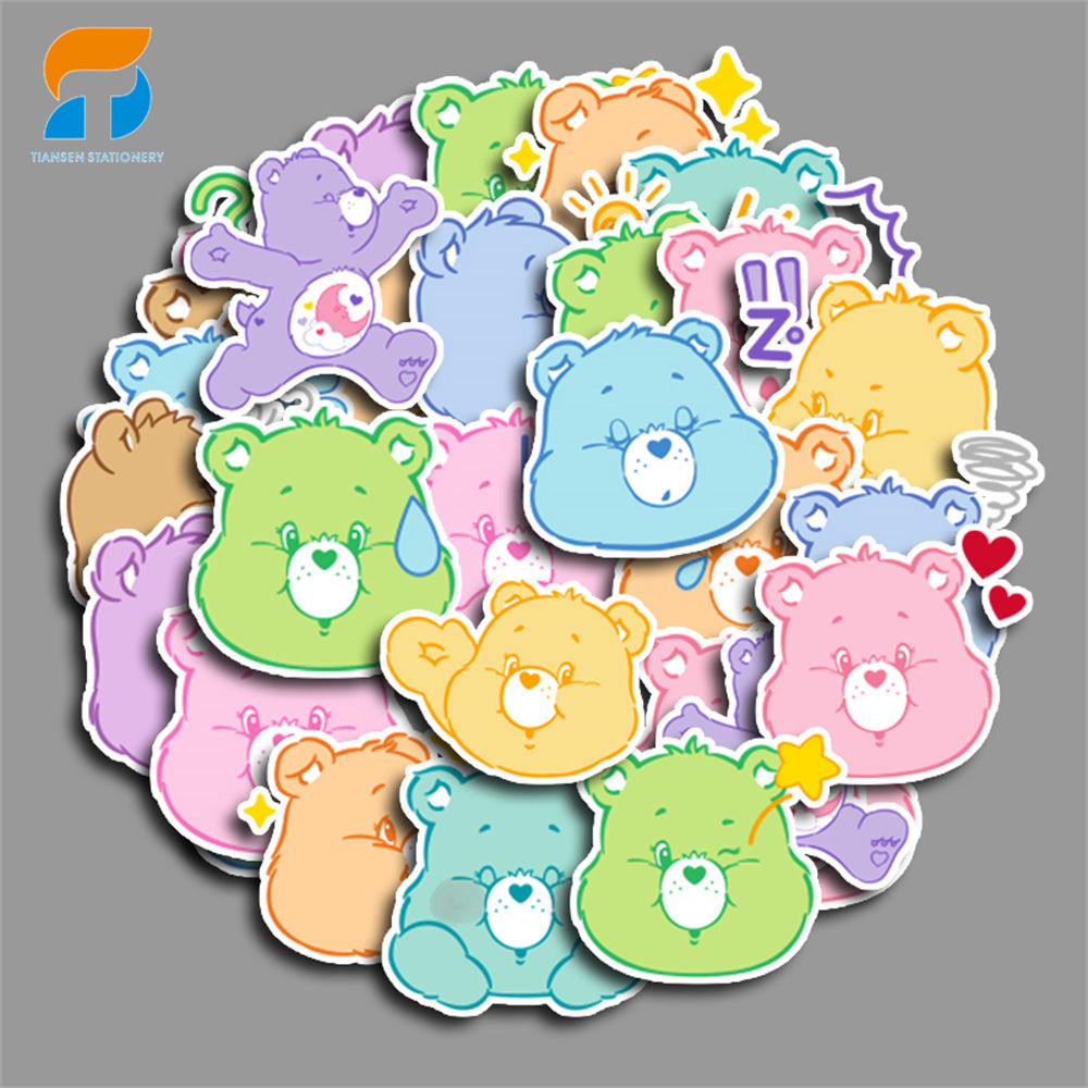 

30pcs stiker Beruang Berwarna yang Lucu DIY untuk komputer, washi, scrapbooking, laptop, alat tulis, seni, dan kerajinan.