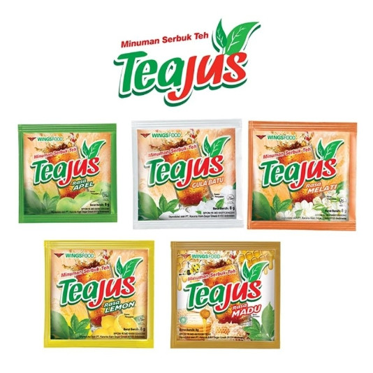 

[1Renceng] Tea Jus Teh Serbuk Minuman Sachet Renceng 10pcs Teajus