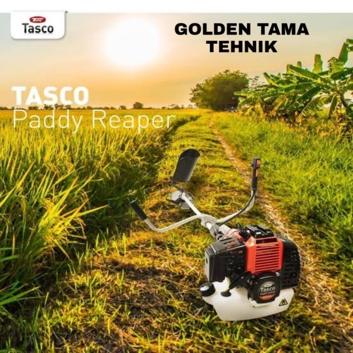 mesin pemotong padi tasco cg 430 paddy reaper