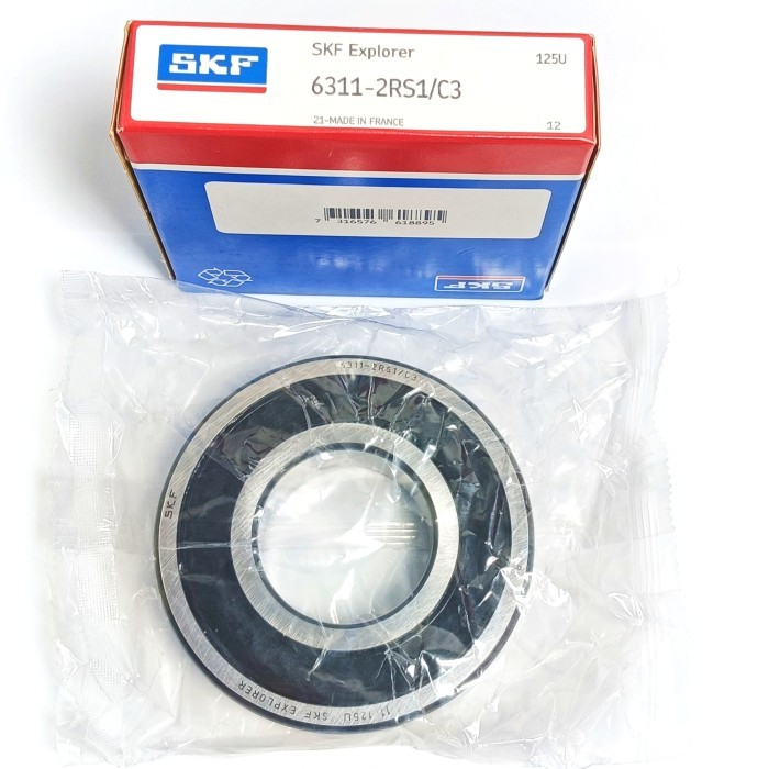 Bearing 6311RS C3 SKF Tutup Karet 6311 2RS RS