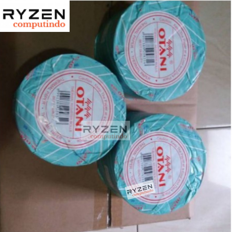 

OTANI KERTAS THERMAL 80MM X 140MM STRUK MESIN ATM 80x140 / 80 x 140 - ISI 1 ROLL