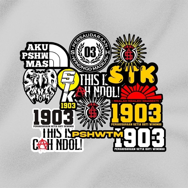 

Stiker PSHW 1903 Isi 14 Pcs - Stiker Anti Air By Boombastis