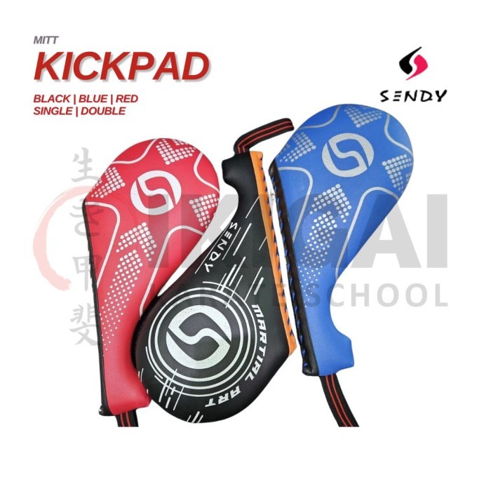 SENDY MITT TARGET PAD Single Double Kicking Tendangan Taekwondo