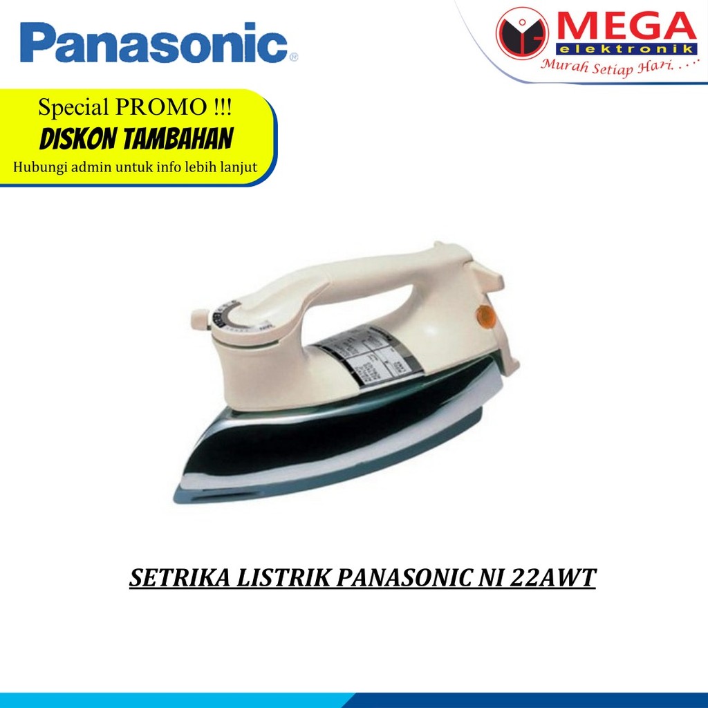 SETRIKA LISTRIK PANASONIC NI-22AWT