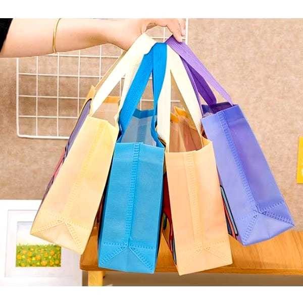

TAS GOODIE BAG SPUNBOND NON WOVEN Shopping Goodiebag Souvenir Gift Kantong Hampers Ulang Tahun Tas Sekolah Motif Tas Lucu