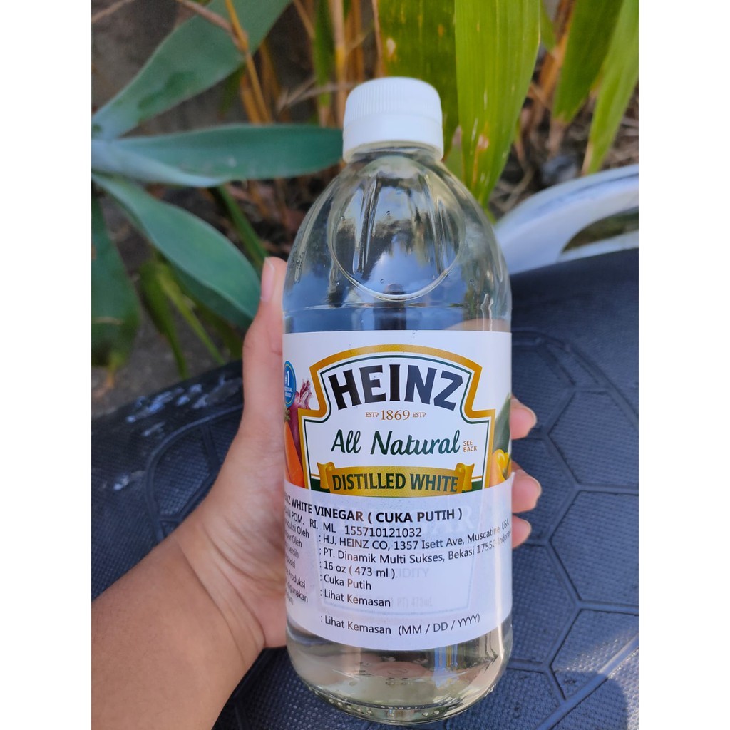 

HEINZ ALL NATURAL WHITE VINEGAR 16OZ / CUKA PUTIH