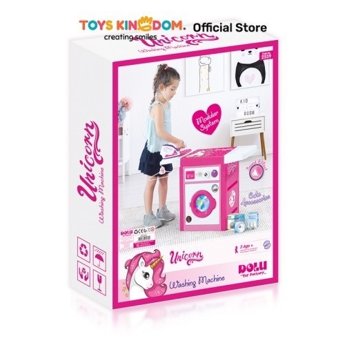 Mainan Pekerjaan Rumah - Mainan Setrika - Dolu Washing Machine Ori KSMbersaudara
