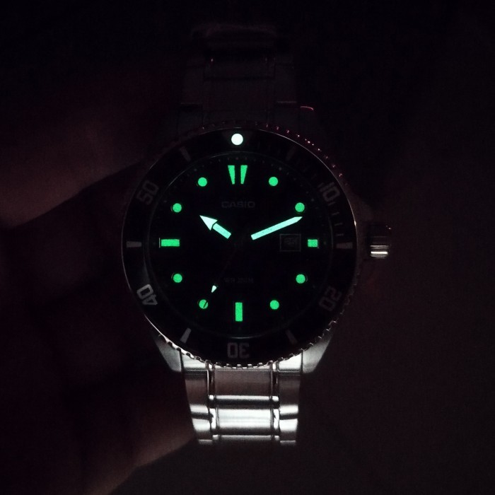 Casio MDV-107D-1A1VDF Marlin Duro Diver 200m MDV-107D-1A1 MDV107 Jam