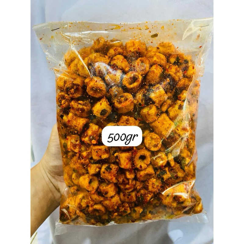 

sotong pedas daun jeruk 500grm READY