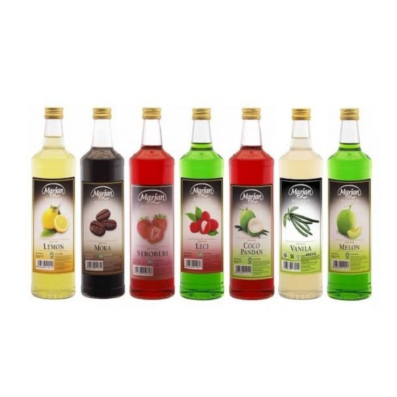 

Sirup Marjan Boudoin 450 ml Aneka Rasa