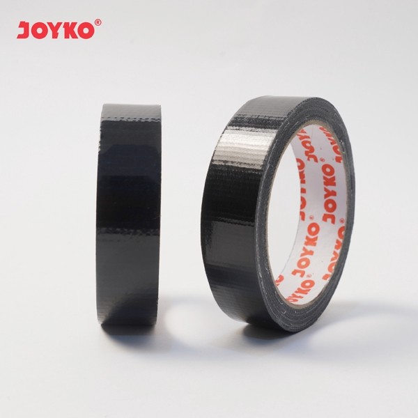 

Cloth Tape Lakban Kain Warna Hitam Joyko 24 mm x 12 meter Orange Core
