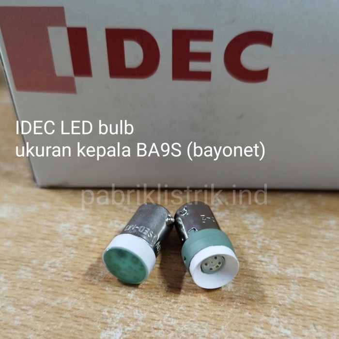 TK99 Led bulb bohlam LSED M3 M3G M3Y 2G 24V 220V Idec original BA9s bayonet - Kuning, 220V