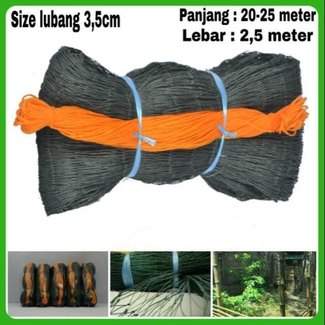 Jaring ayam LEBAR 2.5 M X PANJANG 25M jaring pagar ayam jaring ayam jaring burung jaring serbaguna