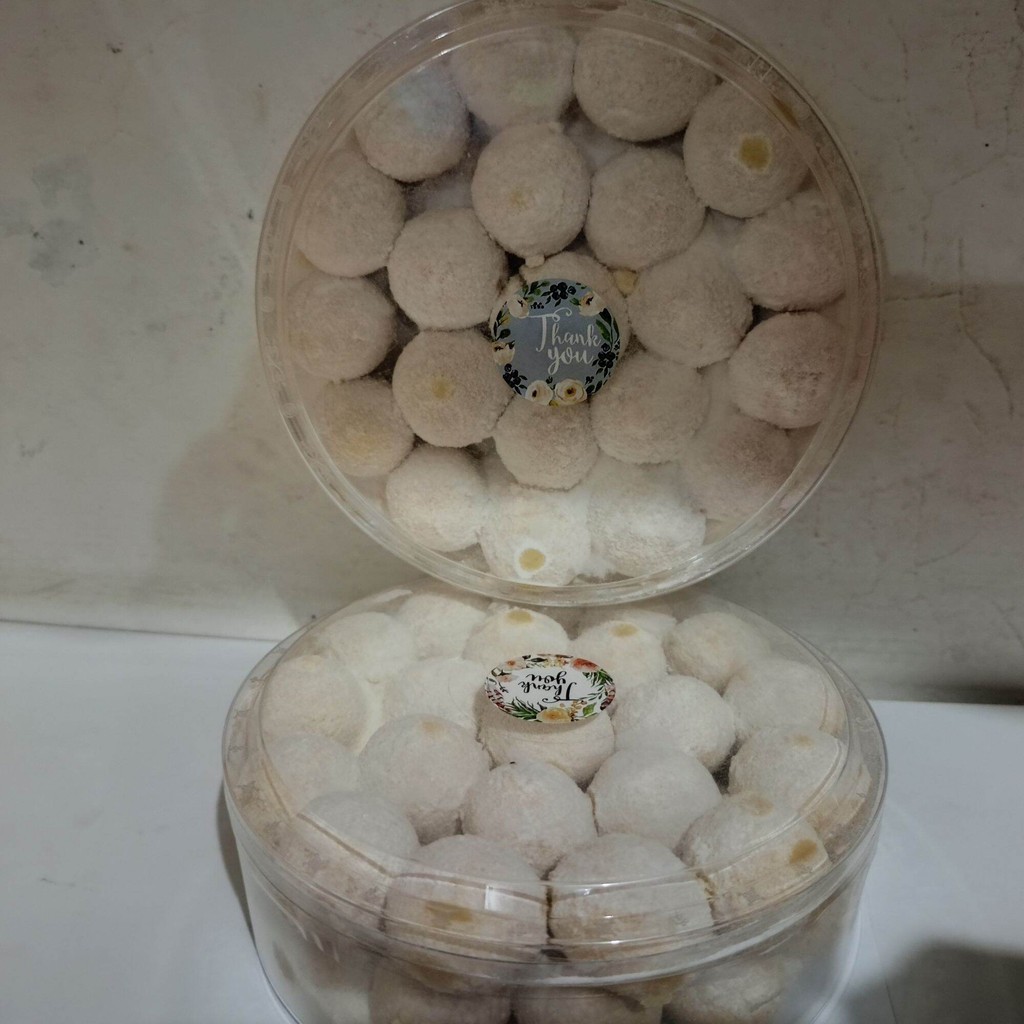 

kue lebaran kue putri salju kue siap santap cocok untuk jajanan dan cemilan keluarga pertoples isi 250g