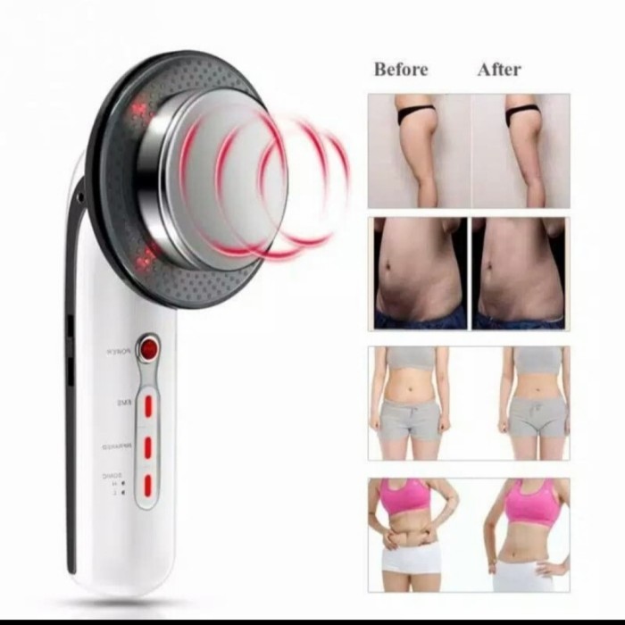 ems rf infrared ultrasonic slimming detox burn fat tirus wajah lemak
