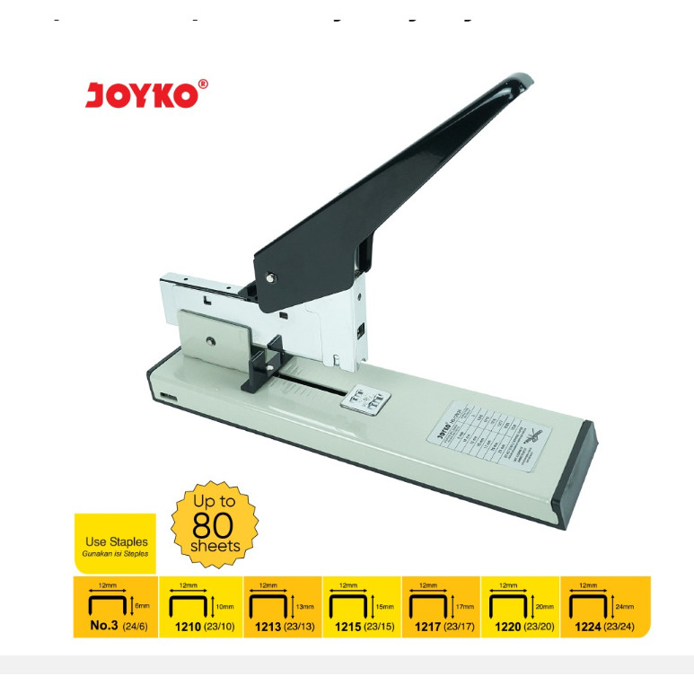 

HEAVY DUTY STAPLER JOYKO HD-12N/24 / Stepler Heavy Duty Joyko HD-12N/24