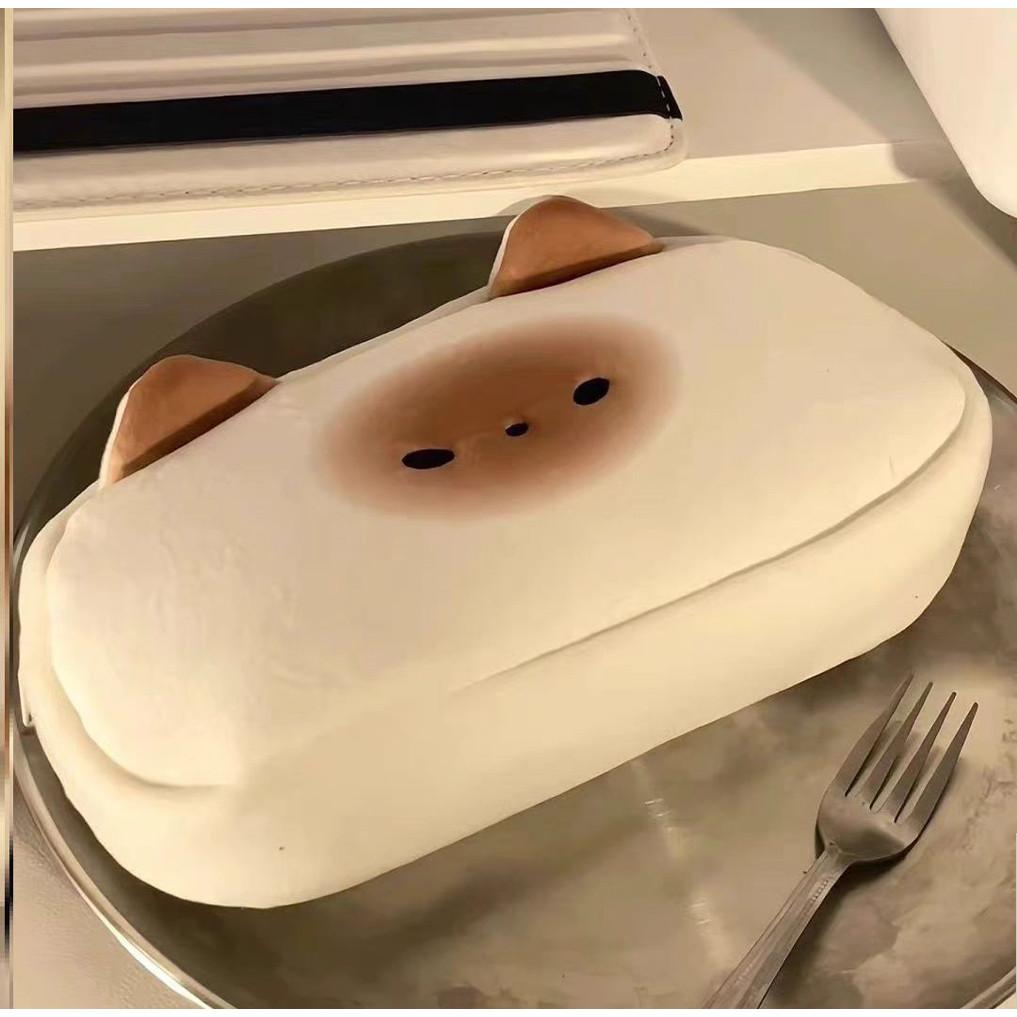 

Terbakar Roti Kucing Tempat pensil / Kotak Pensil Lucu / Pencil Case Karakter Roti / Kain Kotak Pensil Karakter Roti French