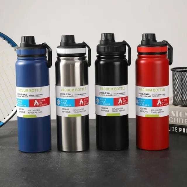 

THERMOS KOPI SPORT BOTTLE TERMOS STAINLESS STEEL SUS 304 TAHAN PANAS DAN DINGIN KAPASITAS 1L