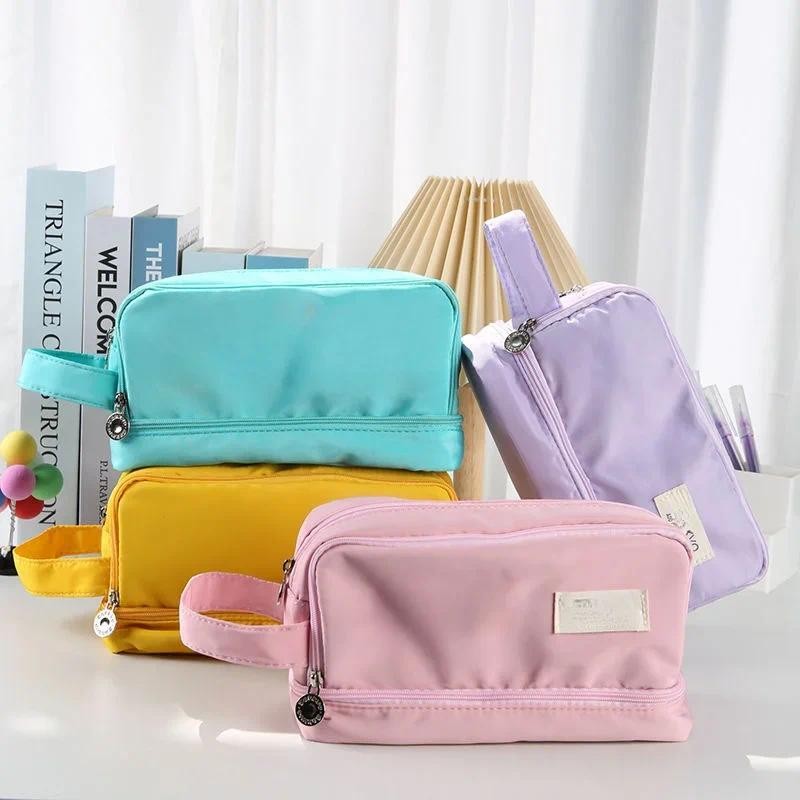 

Pencil Cases for Girls School Supplies Pencil Pouch Large Capacity Pencilcase Cute Pencil Case Korean Stationery