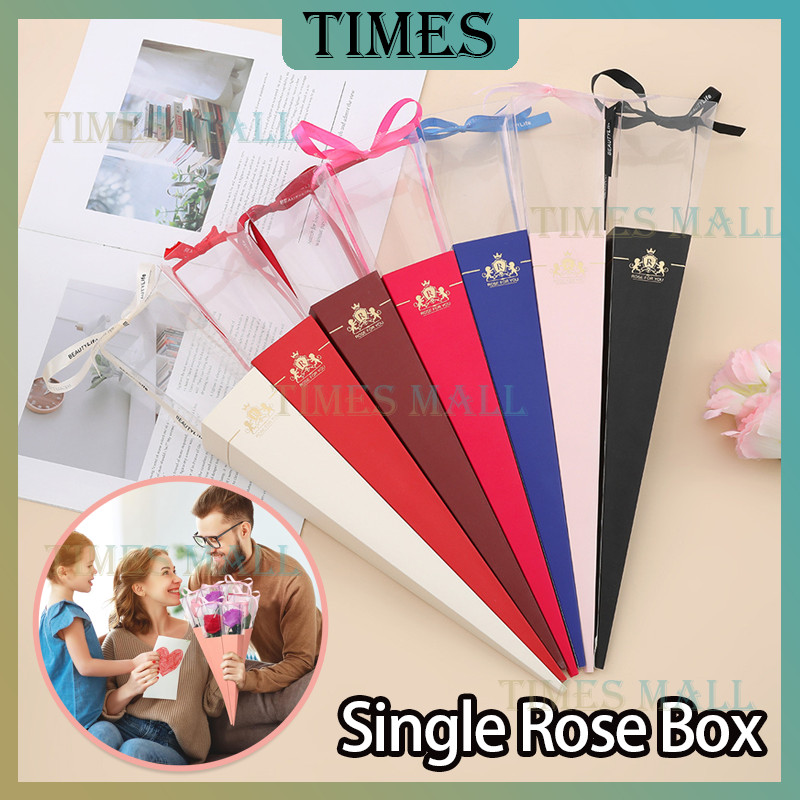 

Single Rose Box/Box Wrapping/Single Rose Box Wrapping Mawar
