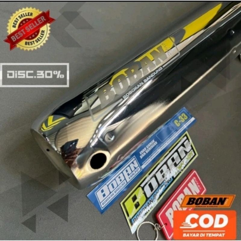 MN10L Knalpot boban nuklir c33 laser RX king RX s RX k original