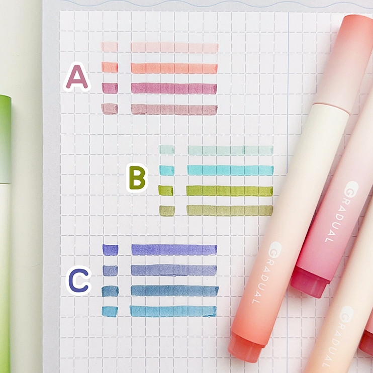 

4pcs Stabilo Lucu Warna Pastel / Aesthetic Journal Marker Pen Multipurposes BB77