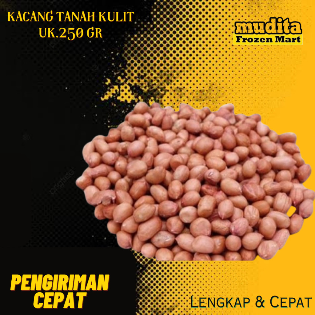 

Kacang Tanah Kulit 250gr Medan