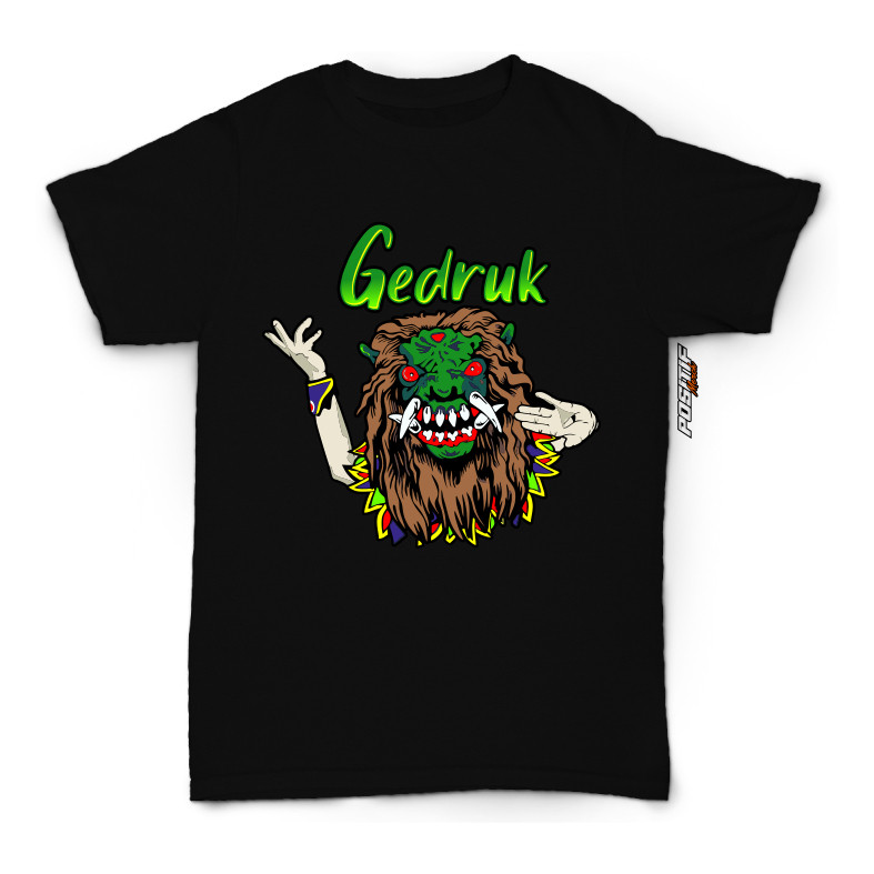 Apparel Kid Zone BAJU KAOS ANAK GEDRUK BUTO JARANAN MBEROT BANTENGAN