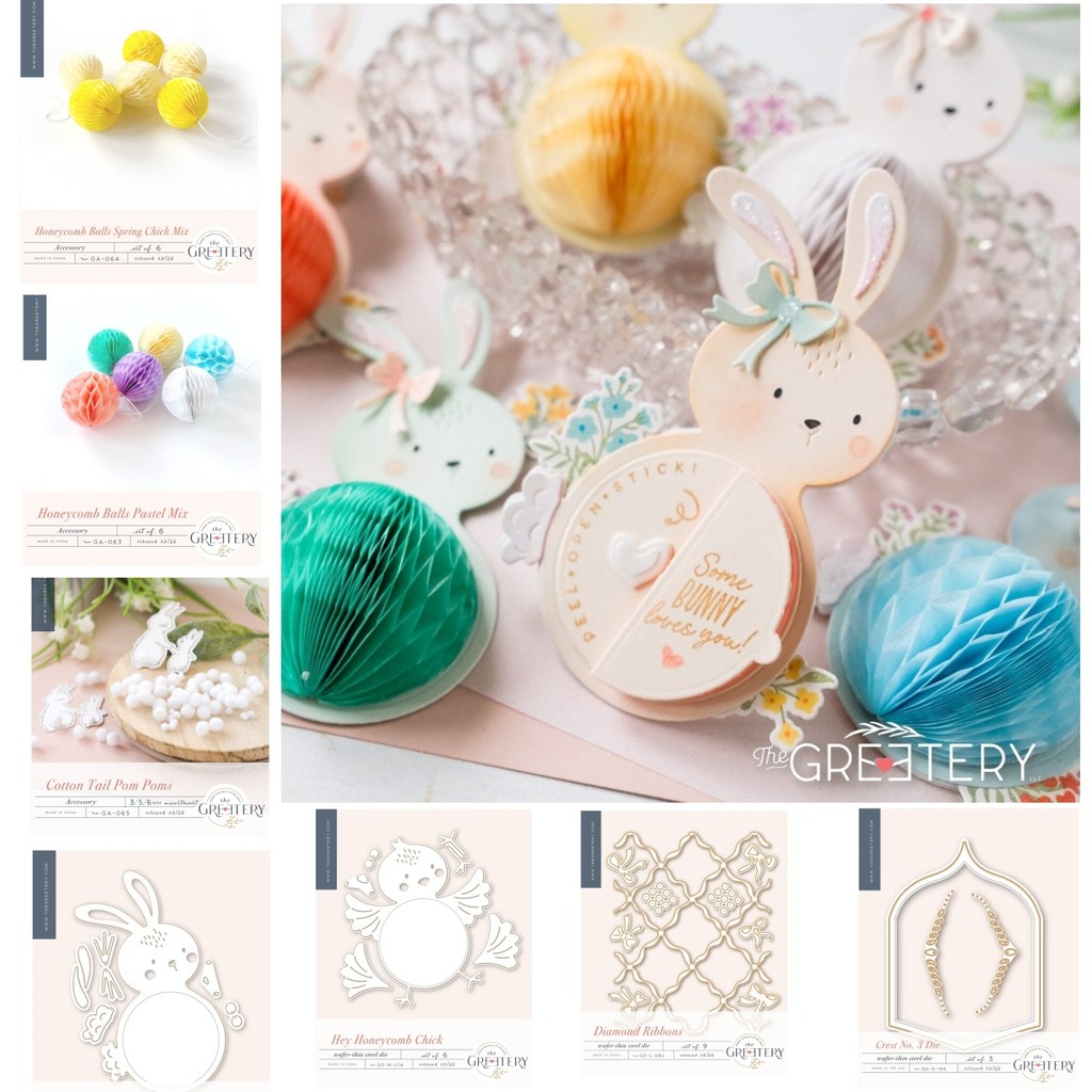 

2025 Easter Chick Bunny Crown Die Balls Metal Cutting Dies Stencil Making Card Scrapbook Embossed Craft Template Decoration