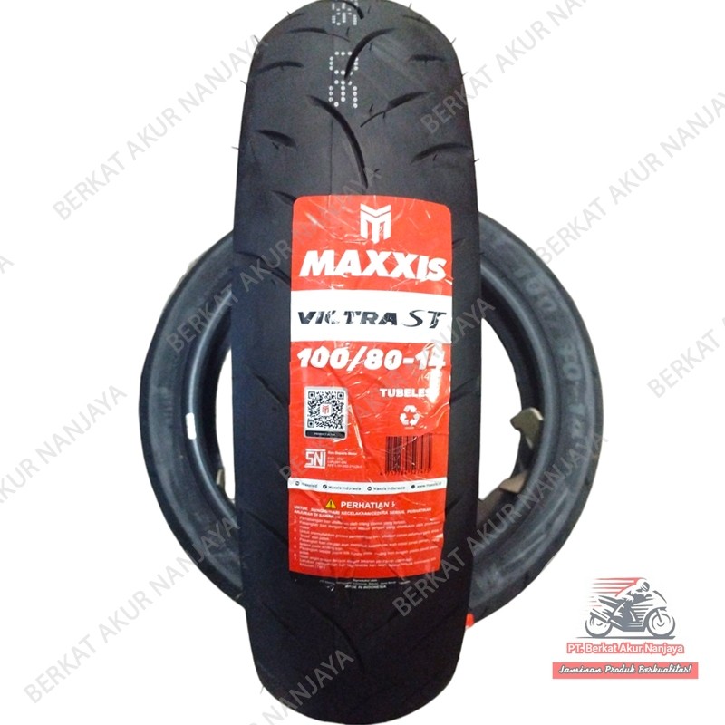Maxxis Victra 100/80-14 Ban PCX 150 Matic Tubeless
