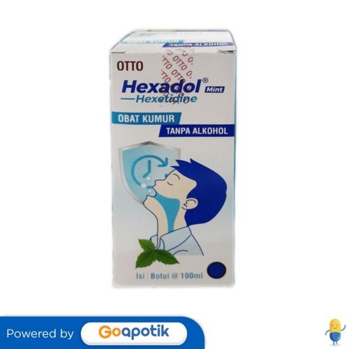 Hexadol Mint Larutan 100 Ml