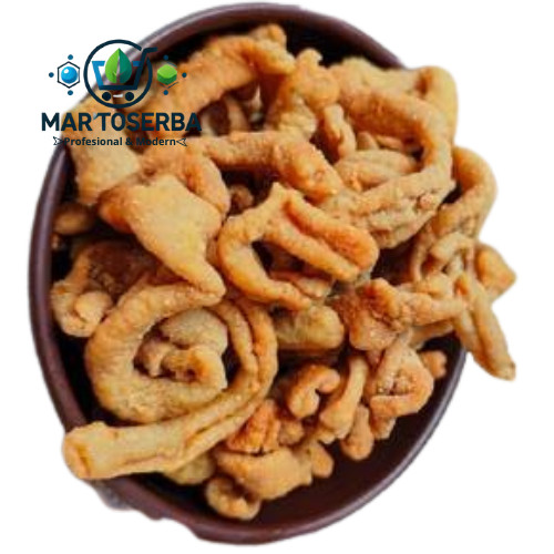 

MT KERIPIK USUS BBQ 250g Keripik Usus Crispy Usus Kering Usus Crispy Kriuk Cemilan Terlaris