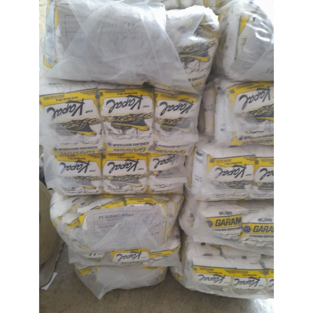 

GARAM Konsumsi Beryodium Cap KAPAL 250 gr