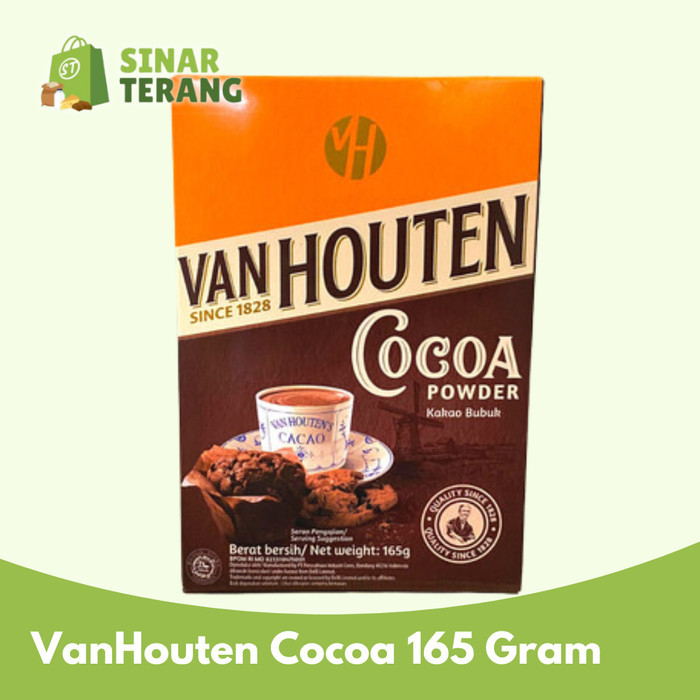 

Coklat Bubuk Cocoa Van Houten Vanhouten 180gr