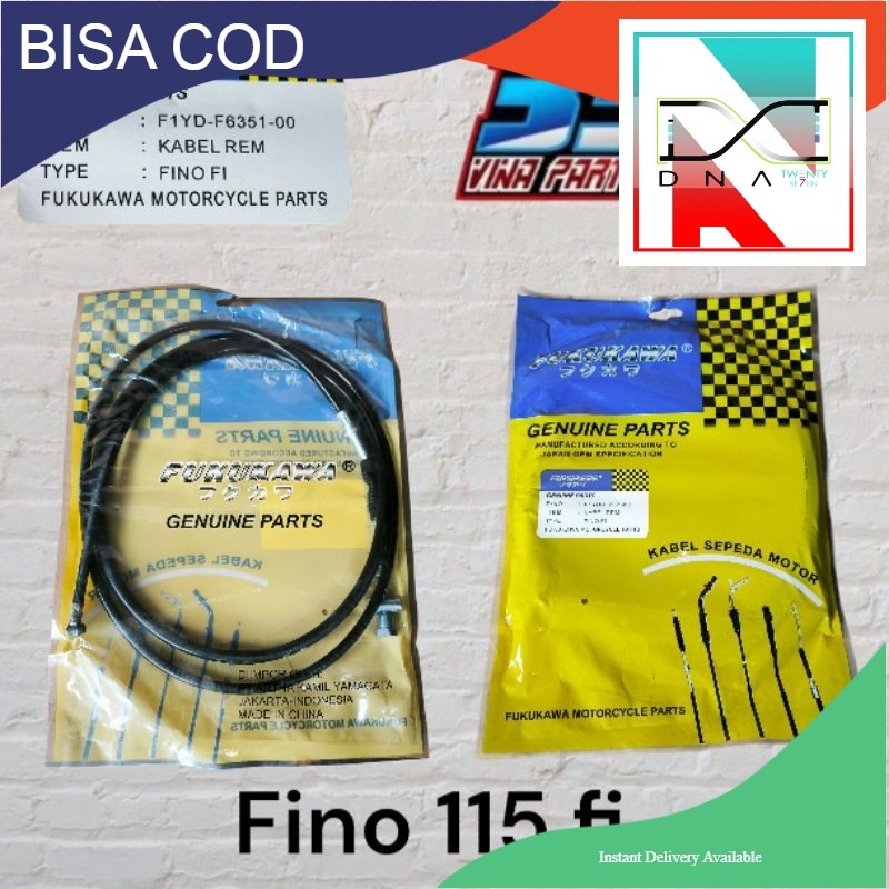 tali rem belakang Fino 115 fi kabel rem Fino 115 fi