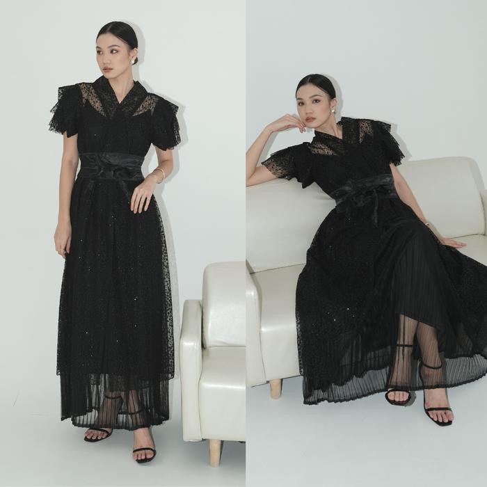 EMBARA - NAOKI OBI DRESS  ----  baju lebaran - engagement dress - outfit kondangan - baju lamaran - 