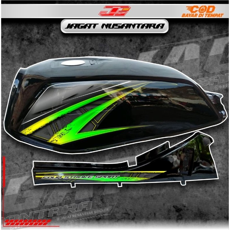 STRIPING HONDA GL, SYRIPING GL STD, STRIPING CUSTOM GL, STRIPING GL FULL BODY, STRIPING GL TERBARU, 