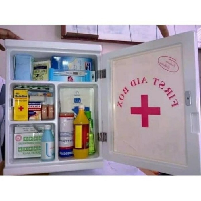 Kotak Obat P3K frist aid Kit Lengkap Isi Type A - TANPA ISI